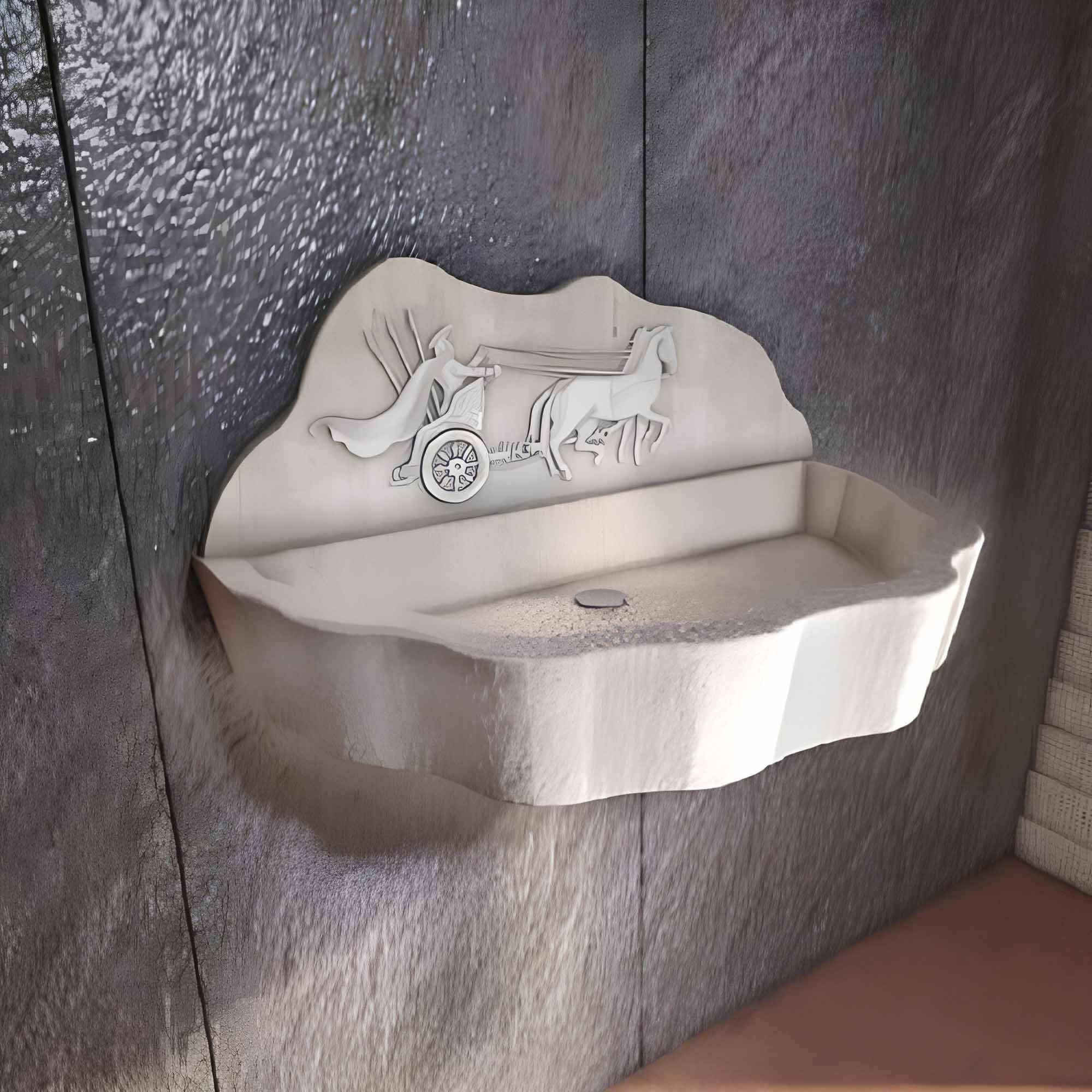 Antik Roma Arabalı Evye